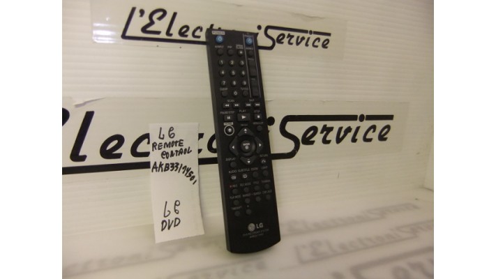 LG AKB33174501 remote control .